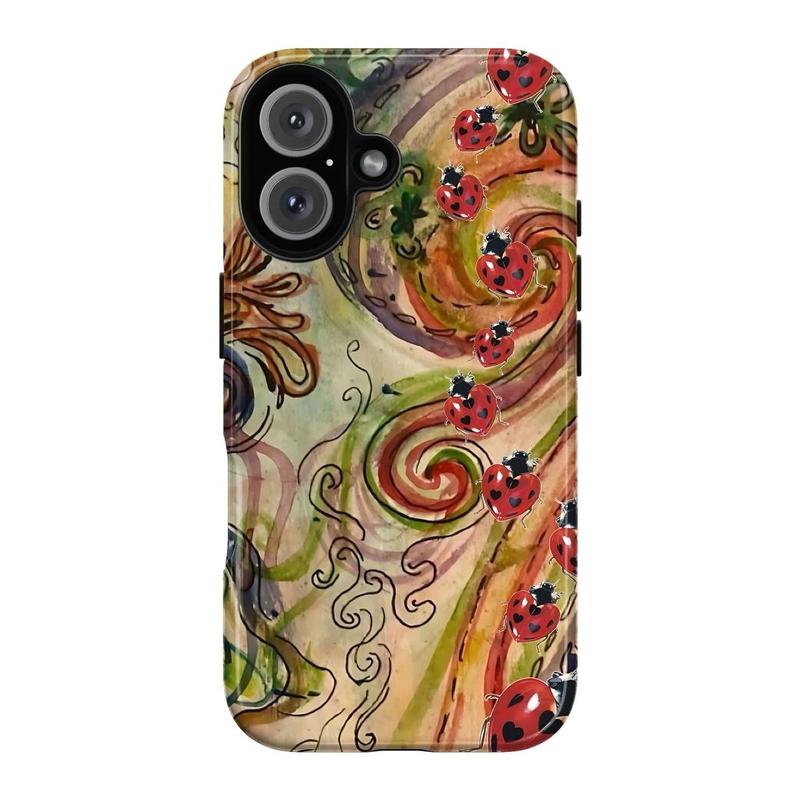 Ladybug Folk Garden phone case sold by Mood In Case