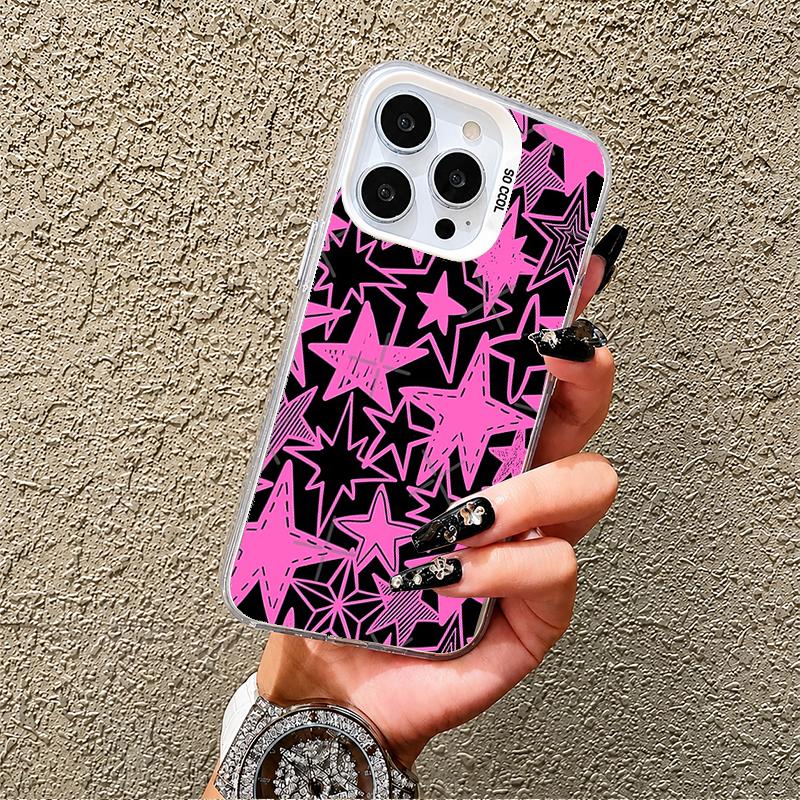 Pink Star Graffiti Phone Case by Mood In Case