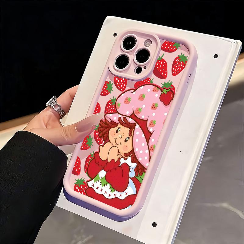 Mood In Case Strawberry Picnic Girl phone case